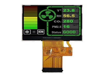 LMT025ENPFWA is a 2.5 inch TFT LCD display from Topway