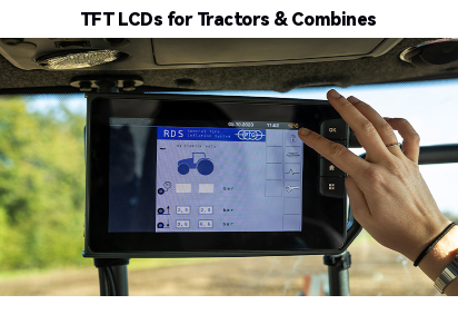 TFT LCD for farming machinery