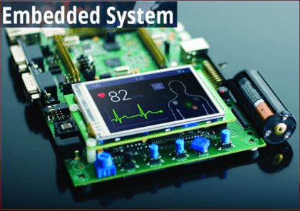 embedded system with display