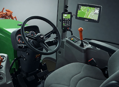 tractor cab with TFT LCD